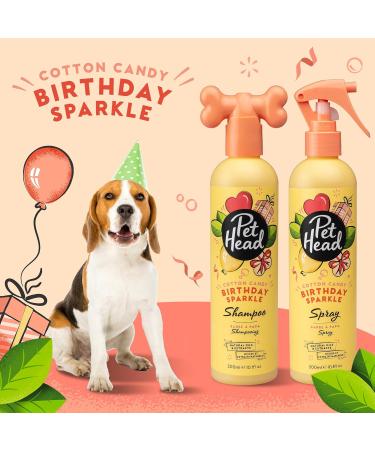 Pet Head Dog Shampoo 300ml - Birthday Sparkle Vegan & Hypoallergenic for Sensitive Skin Perfect Gift for Dogs & Puppies - Buy Online on SooperMarket.com