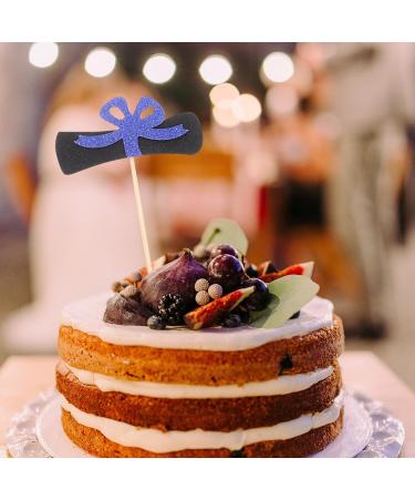 Alipis 12Pcs 2024 party supplies decorations top hat venue setting props cake Cake Picks Insert card paper Party Supplies Grad Party Cupcake Topper wood paper cup - Buy Online on SooperMarket.com