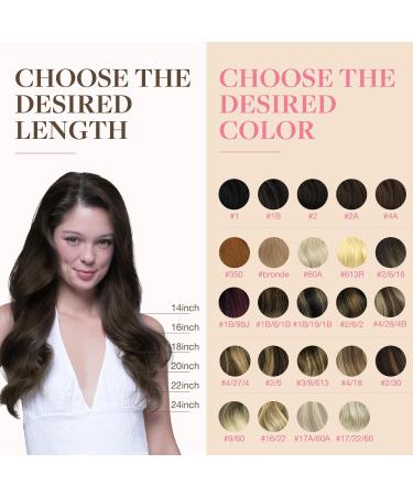 GOO GOO TAPE Extensions - 20pcs Chocolate Brown Real Hair | 40cm 50g Tape-in Hair Extensions #4A - Buy Online on SooperMarket.com