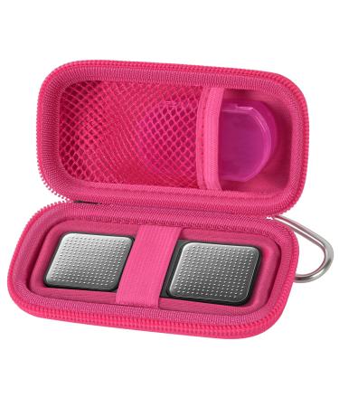Protective cover for cardiacia 1l 6l Personal EKG monitor storage holder suitable for sec portable heart rate knife heart rate knife heart monitor pocket organizer (pill dinner in the scope of delivery rose red