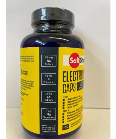 Saltstick Electrolyte Caps Buffered Electrolyte Salts 100 Capsules - Buy Online on SooperMarket.com