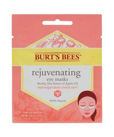 Burt's Bees Rejuvenating Eye Mask - Single Use Hydration & Refreshment - Buy Online on SooperMarket.com