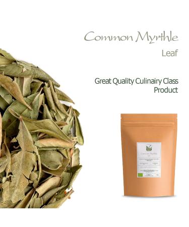Myrthle Dried Herb Leaf - Loose Common Myrtle 100g | Premium Quality Myrthair for Culinary & Medicinal Use - Buy Online on SooperMarket.com