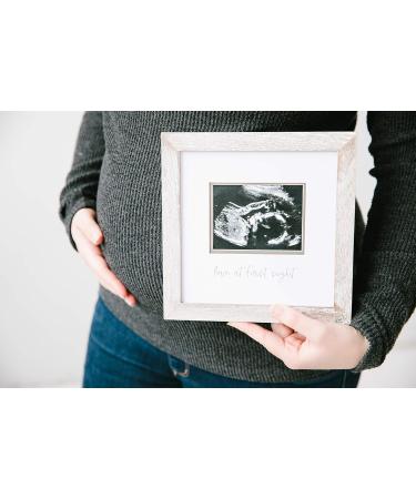 Pearhead Rustic Sonogram Photo Frame - Gender-Neutral Baby Keepsake Gift - Buy Online on SooperMarket.com