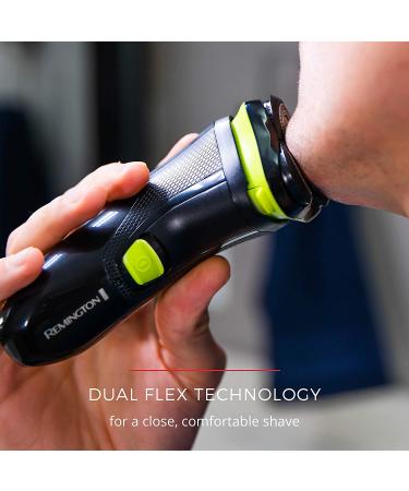 Remington Ultrastyle Rechargeable Rotary Shaver PR1320 - Black/Neon Green - Buy Online on SooperMarket.com