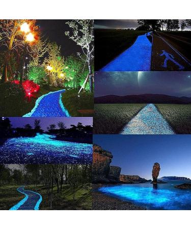 300 Colorful Fluorescent Stones - Bright Pebbles for Garden Decoration & Sidewalks - Buy Online on SooperMarket.com
