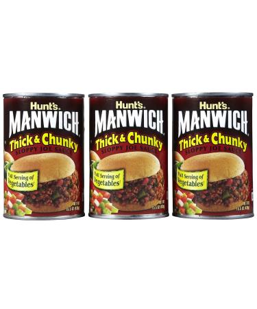 Hunt's Manwich Thick & Chunky Sloppy Joe Sauce - 15.5 oz - 3 pk