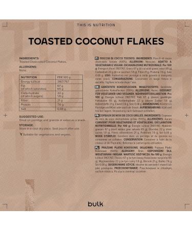 Toasted Coconut Flakes 300g - Premium Quality Bulk Pack - Buy Online on SooperMarket.com