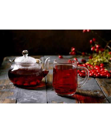 Dried Rose Petals Herbal Tea Ingredient for Weight Loss & Cleansing - 500ml Pouch - Buy Online on SooperMarket.com