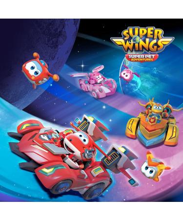 Super Wings Spinning Jerome & Vehicle - 2-in-1 Battle Toy for Kids Ages 3-8 | International Shipping Available - Buy Online on SooperMarket.com