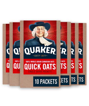 Quaker Quick Oats Multi-Pack 300g (Pack of 6)
