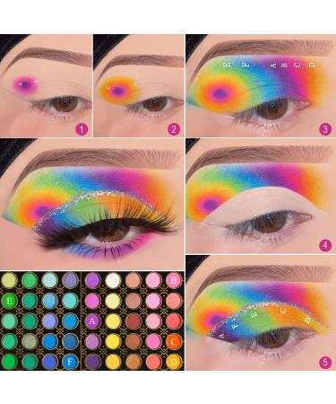DE LANCI Makeup Palette for Teens - 78 Color Eyeshadow Kit | Perfect Gift Set for Teen Girls & Beginners - Buy Online on SooperMarket.com