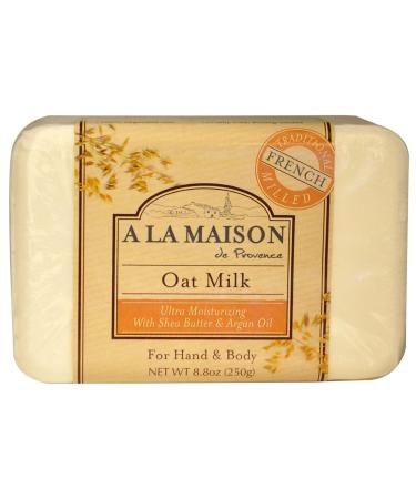 A LA MAISON Hand & Body Bar Soap - Oat Milk 8.8 oz (250 grams) Bar(S)