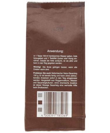 Seitenbacher Yeast Bulk Pack - Dry Yeast for Bread & Cakes (6x20g | 120g) - Premium Sugar Beet Ingredient | International Shipping - Buy Online on SooperMarket.com