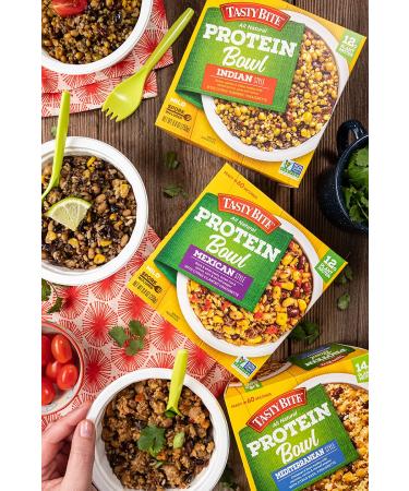 Tasty Bite Mexican Protein Bowl - Vegan, Microwaveable, 12g Plant Protein - 8.8oz (Pack of 6) - Buy Online on SooperMarket.com