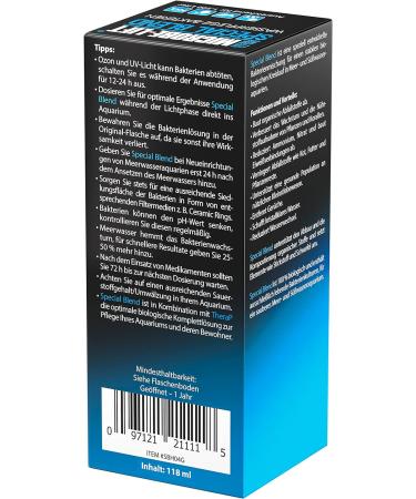 Microbe-Lift Special Blend 118ml - Effective Living Bacteria for Aquarium Water Cleaning | Reduces Organic Waste & Nitrate | Ideal for Freshwater & Saltwater Aquariums - Buy Online on SooperMarket.com