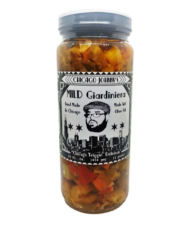 Gourmet Mild Giardiniera Hand Made In Olive Oil
