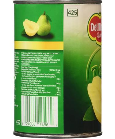 Del Monte Pear Halves in Juice 415g Single - Buy Online on SooperMarket.com