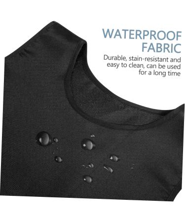 Amosfun Black Barber Apron Unisex Hair Salon Apron with 2 Pockets Stylist Apron Hairstylist Apron Restaurant Working Apron - Buy Online on SooperMarket.com