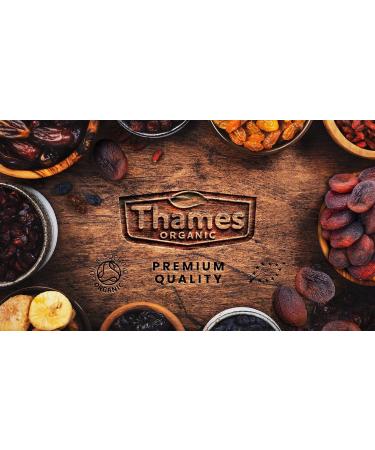 Sun Dried Apricots - Certified by Soil Association - Delicious Nutritious Convenient - All Natural No Added Sugar Non-GMO Unsulphured - Digestive - Thames Organic 1kg - Buy Online on SooperMarket.com