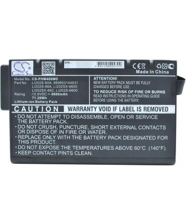 BWXY Compatible Replacement Battery for Blease Mcare 300 & Mcare 300D - 6600mAh | International Shipping Available - Buy Online on SooperMarket.com