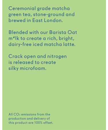 Minor Figures Oat Milk Matcha Latte 200ml - Pack of 1 - Buy Online on SooperMarket.com