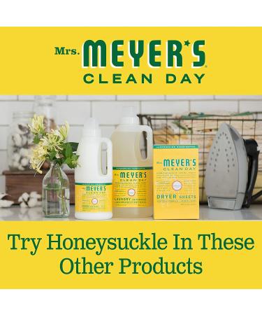 Mrs. Meyer's Honeysuckle Hand Soap Refill - 2 Pack, 33 Fl. Oz - Biodegradable Formula with Essential Oils - Buy Online on SooperMarket.com