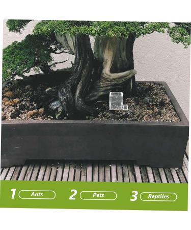 Mipcase 4pcs Pet Water Feeder Ants Water Feeding Supply Ants Habitat Water Feeding Ants Water Feeder Plastic - Buy Online on SooperMarket.com