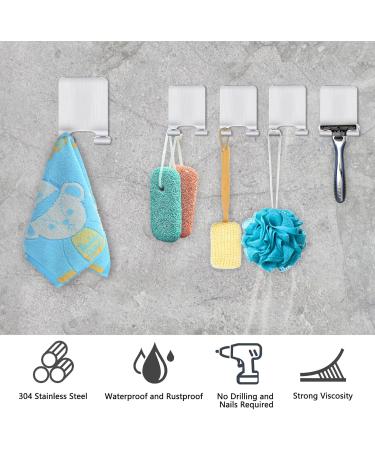 Gothicbride Razor Bracket Shower Set - 4 Waterproof & Rust-Free Holders for Bathroom & Kitchen | No Drilling Required - Buy Online on SooperMarket.com