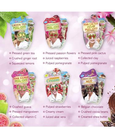 7th Heaven Pamper & Party Skincare Set - 10 Face Masks + Silver Makeup Bag & Cleansing Cloth - Buy Online on SooperMarket.com