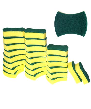 Kitchen Cleaning Sponge,Eco Non-scratch for Dish,Scrub Sponge(Pack of 24)