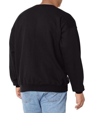 Hanes Men's Ultimate Cotton Heavyweight Crewneck Sweatshirt - Large, Black - Buy Online on SooperMarket.com