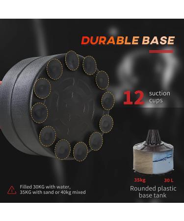 Soozier Boxing Bag Freestanding Punch Bag with Reflex Bar  Gloves  Rotating Flexible Arm  Speed Ball  Waterable Base for Adult & Kids - Buy Online on SooperMarket.com