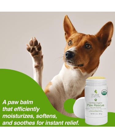 USDA Certified Organic Paw Rescue/Balm - Natural Solution for Pet Paw Care - Buy Online on SooperMarket.com