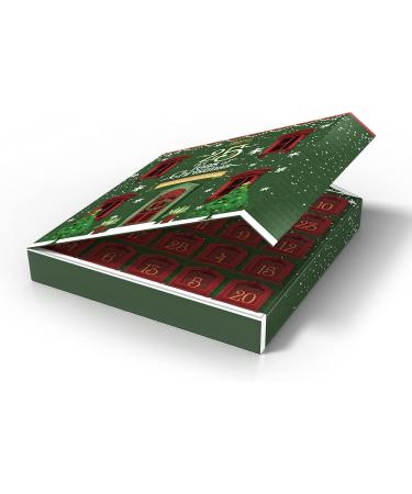 Highfield Cottage Tea Advent Calendar Tea Gift Set - 25 Assorted Teabags English Breakfast Earl Grey Camomile Chai Tea Afternoon Peppermint Rose Blush Summer Berry 46.1g/1.62oz  - Buy Online on SooperMarket.com
