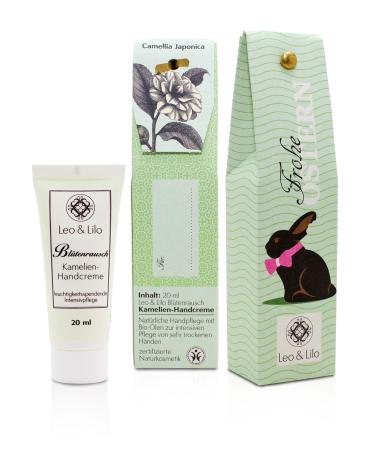 Leo & Lilo Hand Cream Gift Set | 6 Natural Cosmetics for Dry Hands | Small Easter Greeting | 20ml Each - Ideal Intensive Care - Buy Online on SooperMarket.com