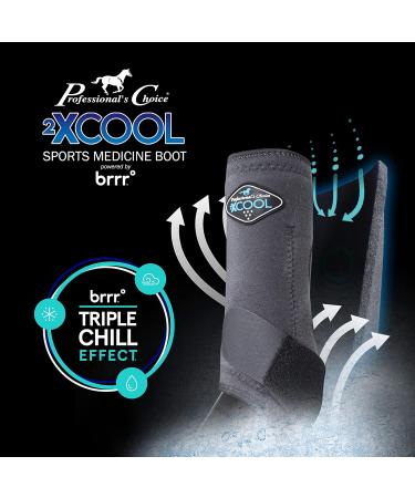 Professional's Choice 2XCOOL Sport Medical Boots - 4-Pack Large Pacific Blue | International Shipping Available - Buy Online on SooperMarket.com