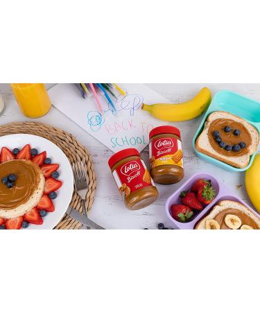Lotus Biscoff Smooth Caramelised Biscuit Spread - 400g (14.1 Ounce) | Authentic Taste | Pack of 1 - Buy Online on SooperMarket.com