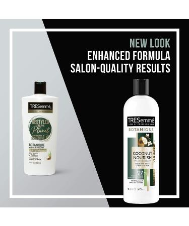 TRESemm Botanique Coconut Nourish Conditioner - 16 fl oz - Professional Performance for Dry and Damaged Hair - 92% Natural Ingredients - Buy Online on SooperMarket.com