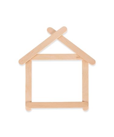 Perfectware 4.5'' Craft Sticks 1000ct - Premium Quality Wooden Sticks for Crafting - Pack of 1000 - Buy Online on SooperMarket.com