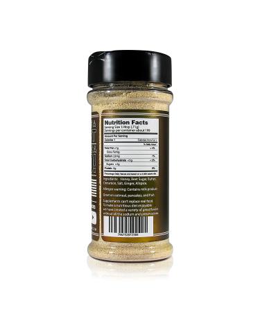 Feast Mode Flavors Cinnamon Honey Butter - All Natural, Gluten Free Breakfast Meal Prep Seasoning with Honey - Low Sodium, No MSG - Oatmeal Topper - Buy Online on SooperMarket.com