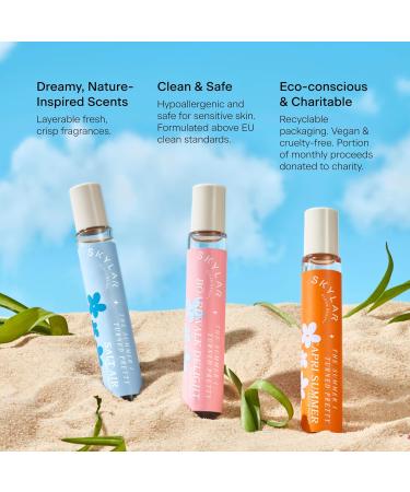 Skylar The Summer I Turned Pretty Salt Air Eau de Perfume - Hypoallergenic & Clean for Women Men Vegan Safe Sensitive Skin Fresh with Notes of Driftwood Sea Seaweed SITP Salt Air 0.33 Fl Oz (Pack of 1) - Buy Online on SooperMarket.com