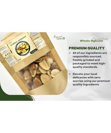 Whole Ogbono Authentic Nigerian Slimy Fresh Whole Ogbono (500g) - Buy Online on SooperMarket.com