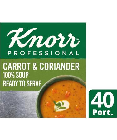Knorr 100% Carrot & Coriander Soup 10kg - Pack of 4 - Buy Online on SooperMarket.com