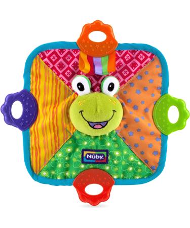 Nuby Teething Blankie - Assorted Colors 1 Count - Buy Online on SooperMarket.com