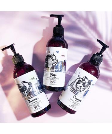 Yope Natural Shower Gel 400ml | Coconut & Sea Salt | Regenerate & Moisturize | 97% Natural Ingredients - Buy Online on SooperMarket.com