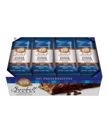 Sunbelt Bakery Fudge Dipped Chocolate Chip Chewy Granola Bars, 1 Boxes No Preservatives Bars, 12 Count Fudge Dipped Chocolate Chip 12 Count (Pack of 1)