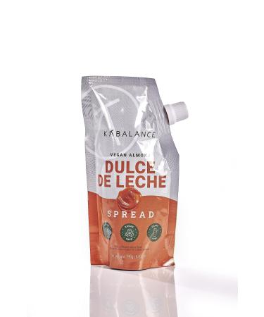 KABALANCE Vegan Almond Dulce de Leche Spread | 200 g | Best Snack For Your Everyday Life | NO SUGAR ADDED - VEGAN - GLUTEN FREE