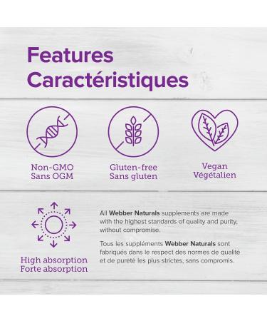 Webber Naturals Vitamin K2 120 mcg 75 Capsules MK-7 Formula Helps Support Bones Vegan & Zinc Citrate 50 mg 180 Tablets For Healthy Skin and Immune Support Vegan Vitamin + SUPPLEMENT 2006695 - Buy Online on SooperMarket.com