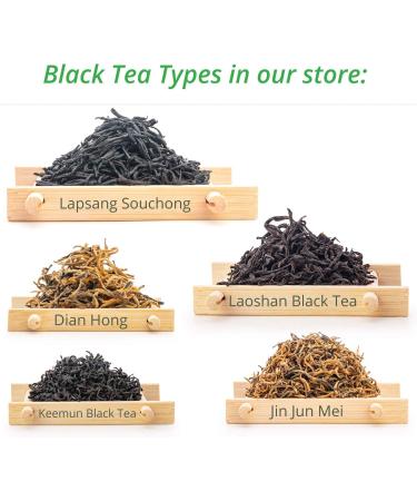 Oriarm 100g Aromatic Snail Keemun Black Tea Loose Leaf - Chinese Black Breakfast Tea Leaves Qimen Xiang Luo Keemun Black Tea 100g - Buy Online on SooperMarket.com